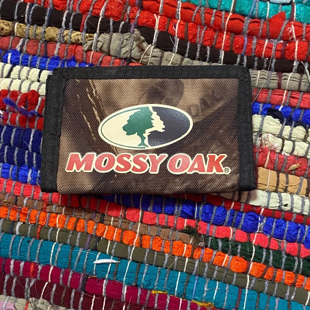 Mossy Oak Camouflage Wallet with Logo